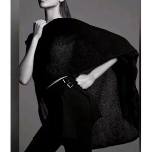 Zara Black Alpaca Wool Blend Sweater